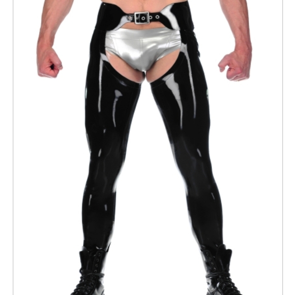 Libidex super tight latex chaps 3XL - Picture 1 of 6
